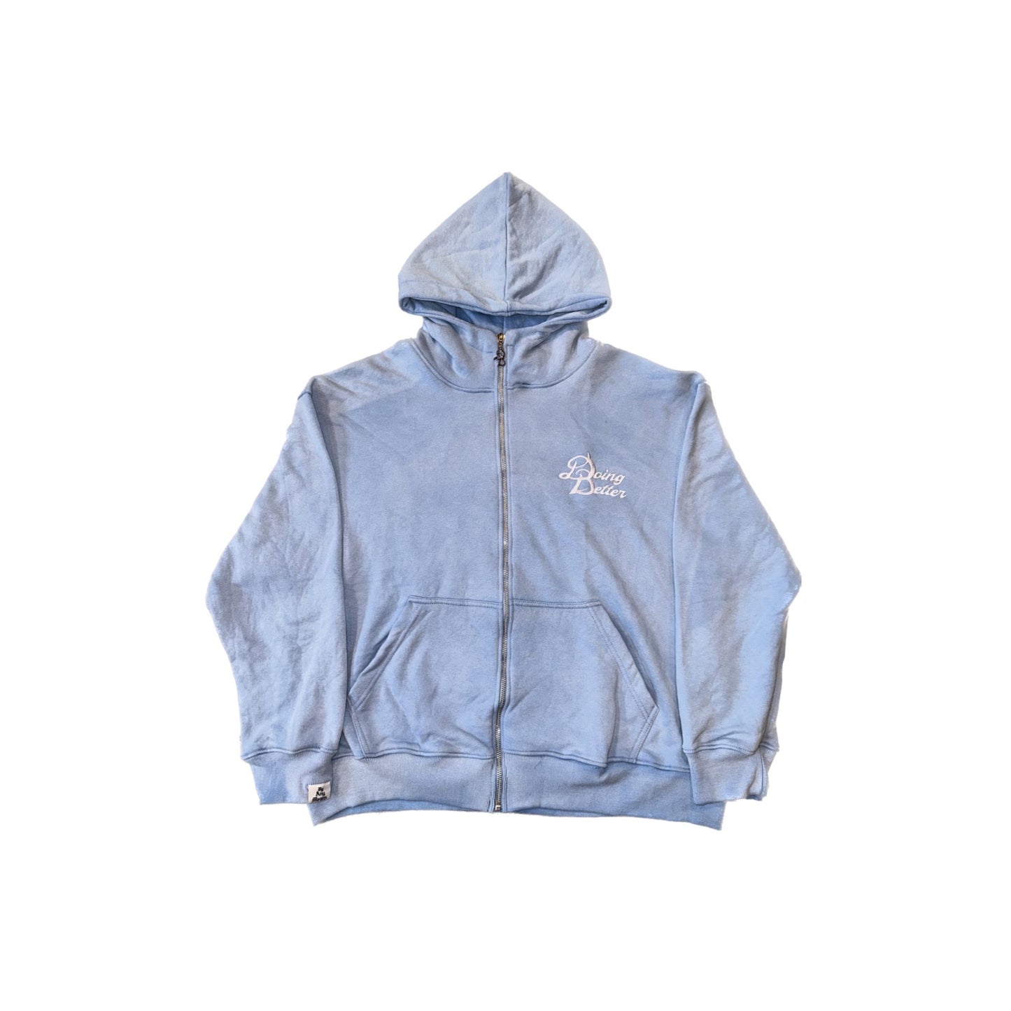 DB Powder Blue Washed Hoodie