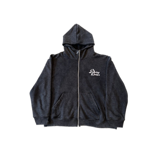 DB Black Washed Hoodie